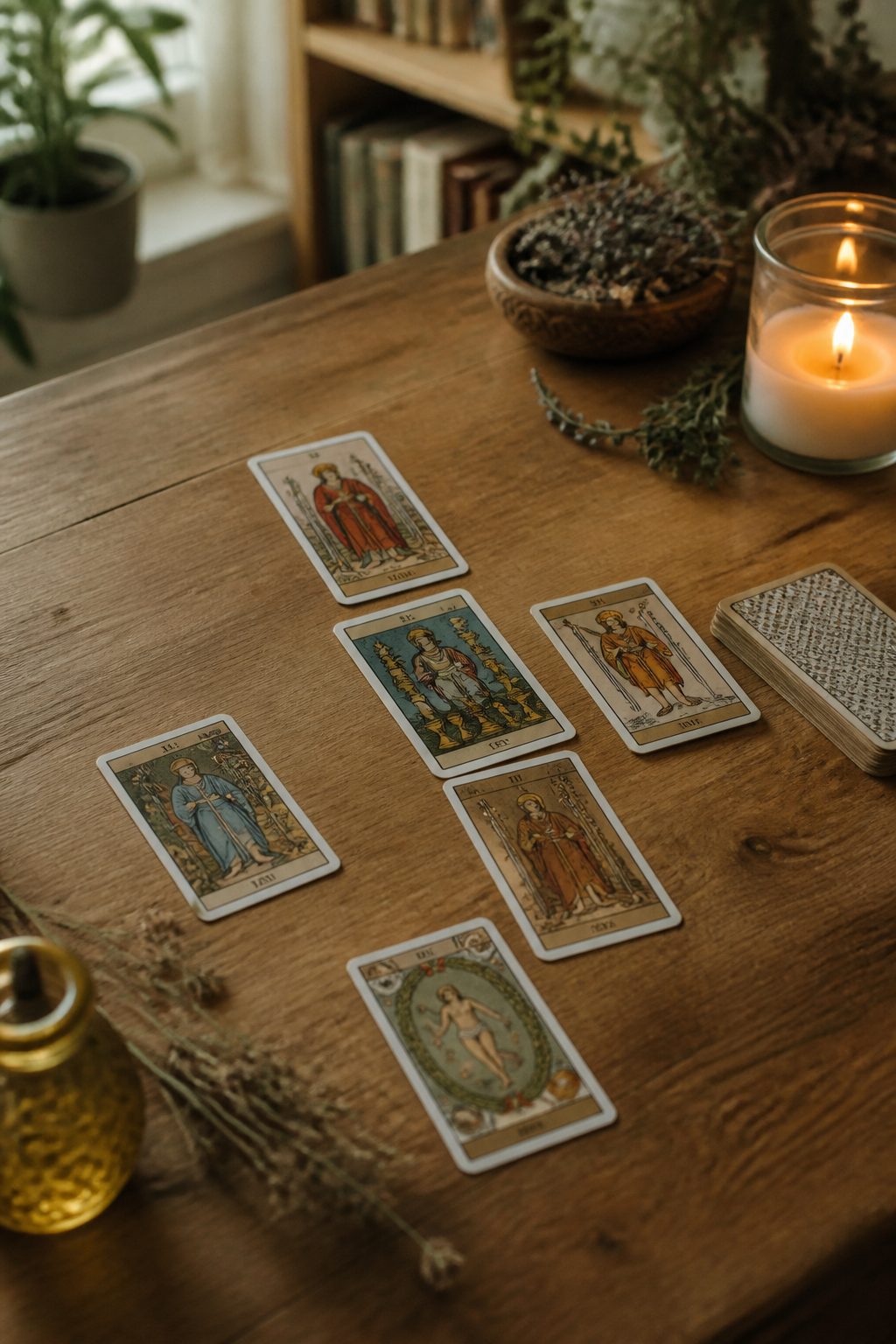 Comment se pratique un tirage, en principe : Le tirage en croix : une méthode de lecture du tarot : Astro Vision Avenir