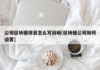 公司区块链项目怎么写说明[区块链公司如何运营]